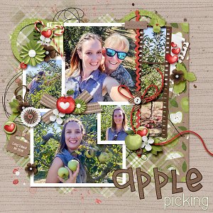 Apple Picking with my girl