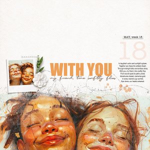 With you - artsy weekly template 18