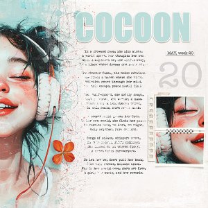 Cocoon - artsy weekly template 20