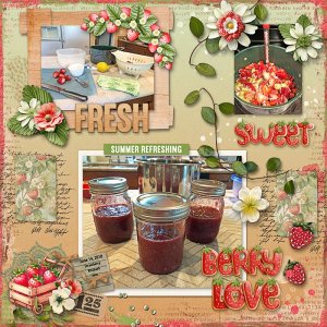 Fresh Strawberry Rhubarb Jam