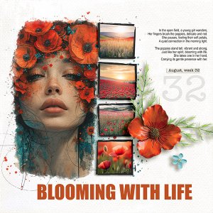 Blooming with life