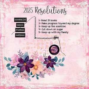 2025 Resolutions