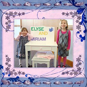 Elyse and Miriam