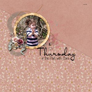 Thursday in the park . . .