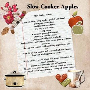 Slow Cooker Apples