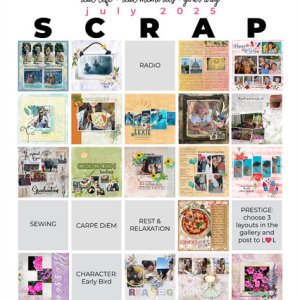2025-07-Scrapbook Bingo