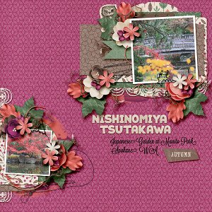 Japanese Garden in Autumn