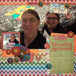 Beautiful Memories created by her prepare of the poster