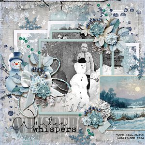 Mount Wellington in snow