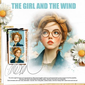 The girl and the wind