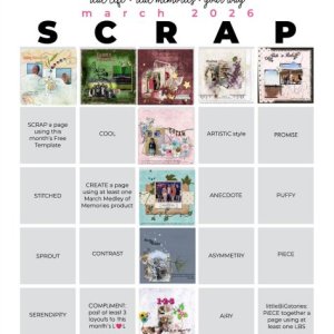 makeyesup 202603 Bingo Card