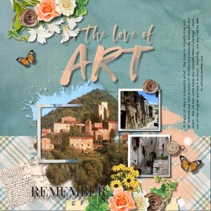 Love of Art Template challenge