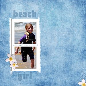 Beach girl