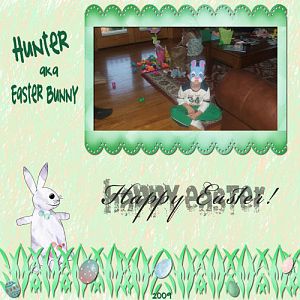 Hunter aka Easter Bunny