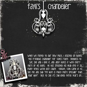 Tayli's Chandelier