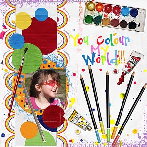 You Colour My World