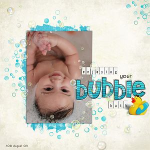 Enjoying Bubble Bath