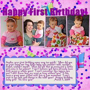 Birthday Girl Page 1