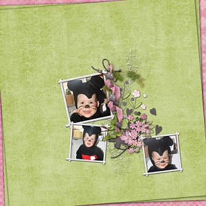 The walk of princess - Layout 2 (Twin_Kati)