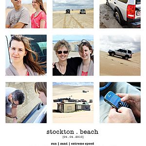 Stockton beach ...