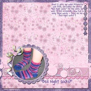 "Bed Night Socks"