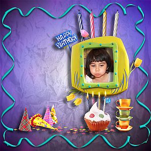 MY birthday by LUMIK scrap