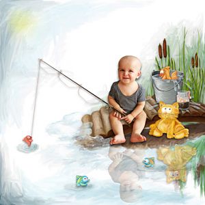 fantastic kit 'Fishercat story' by Shayarka Designs