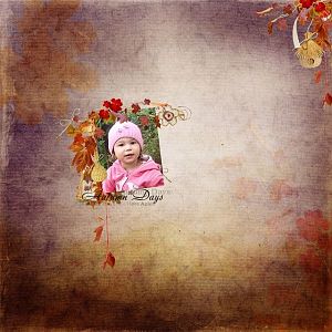 Collab kit "Shabby Autumn" by Indigo Designs and FlashLin