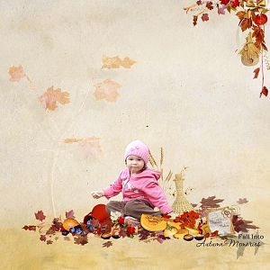Collab kit "Shabby Autumn"  by Indigo Designs and FlashLi