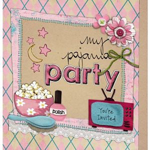 PJ Party Invitation