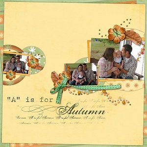 A is for Autumn