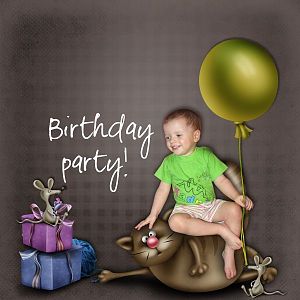 Birthday party by OlgaUnger Designs