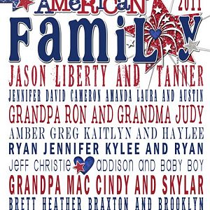 Americana Printable