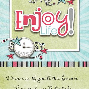 Enjoy Life card