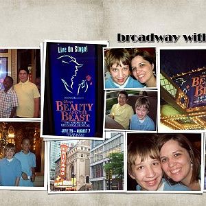 Broadway with my Boy