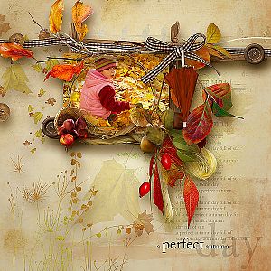 Tiramisu design "Quiet Breath Of Autumn"