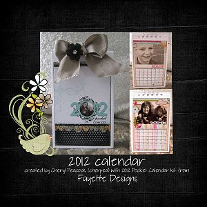 2012 Pocket Calendar