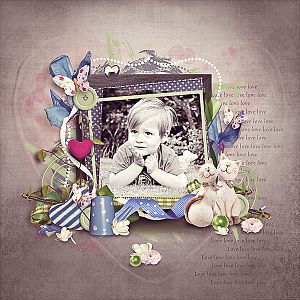 Funky Little Love - a Pickled Pears Collab Kit with Faba Scrap Design &