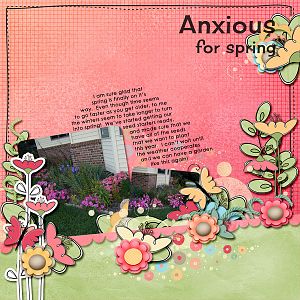 Anxious for spring