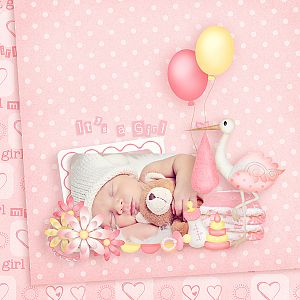 It's a Girl by Fly Pixel Studio