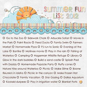 summer list