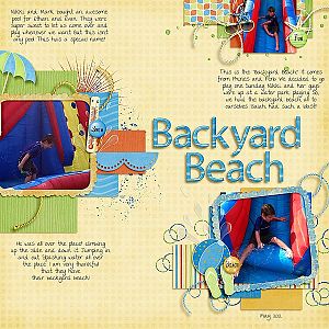 backyard beach