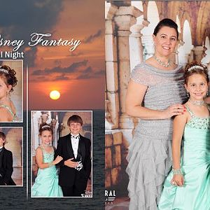 Formal Night aboard the Disney Fantasy