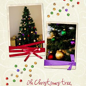 Our beautiful Christmas tree