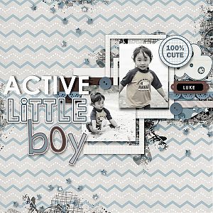 Active Little Boy