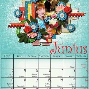 Our june calendar