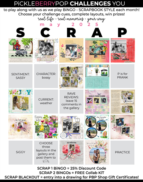 2025-05 Scrapbook Bingo
