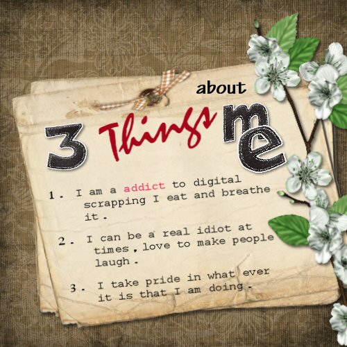 3 things about me