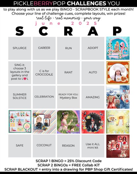 6-25 Bingo card