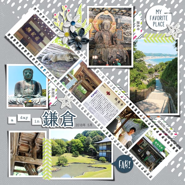 A Day in Kamakura (Left Side)